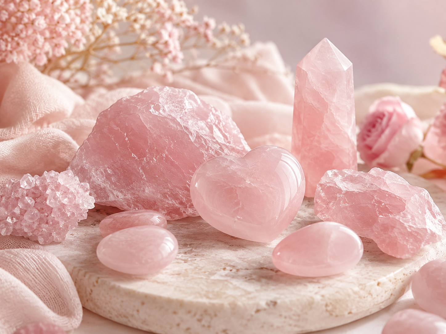 Quartz rose : vertus, bienfaits et propriétés traditionnellement attribuées