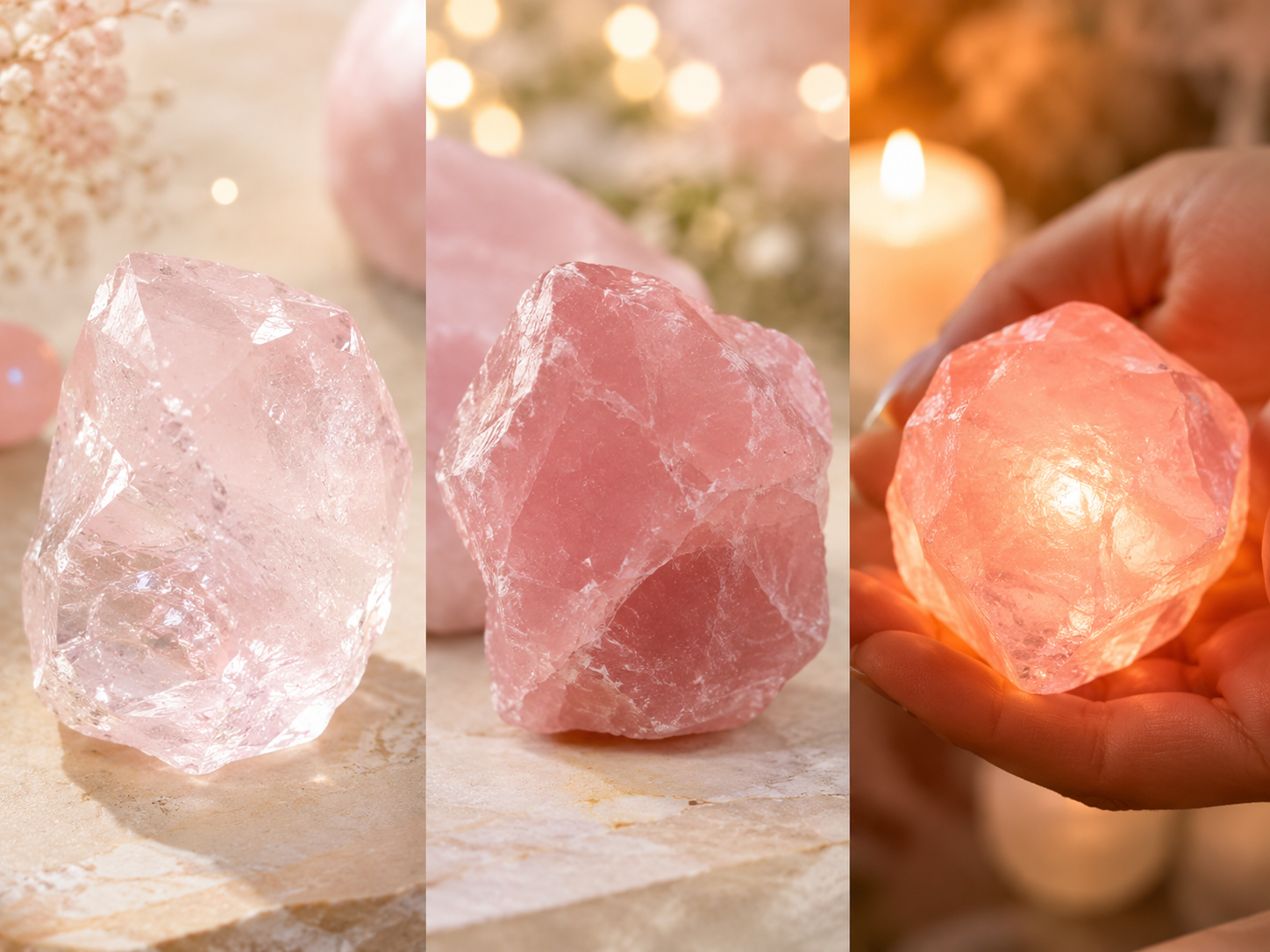 Quartz rose transparent, sombre ou chaud au toucher : comment l’interpréter ?