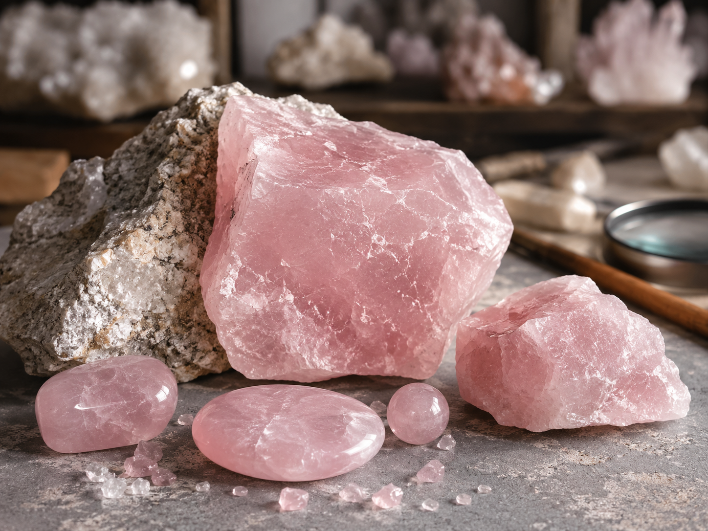 Pierre quartz rose : composition, formation et caractéristiques minéralogiques