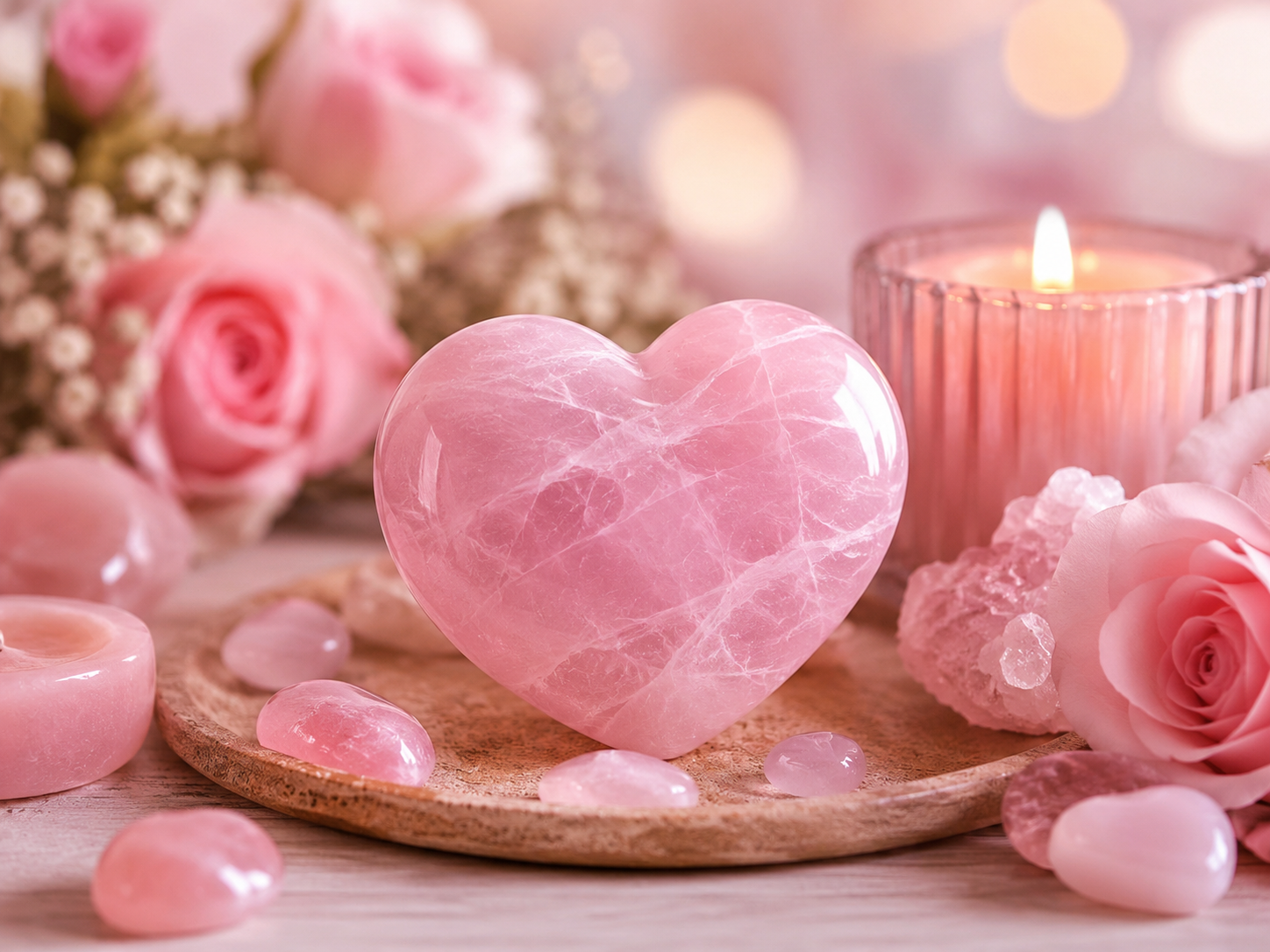 Quartz rose et amour : pourquoi cette pierre est-elle associée au cœur ?