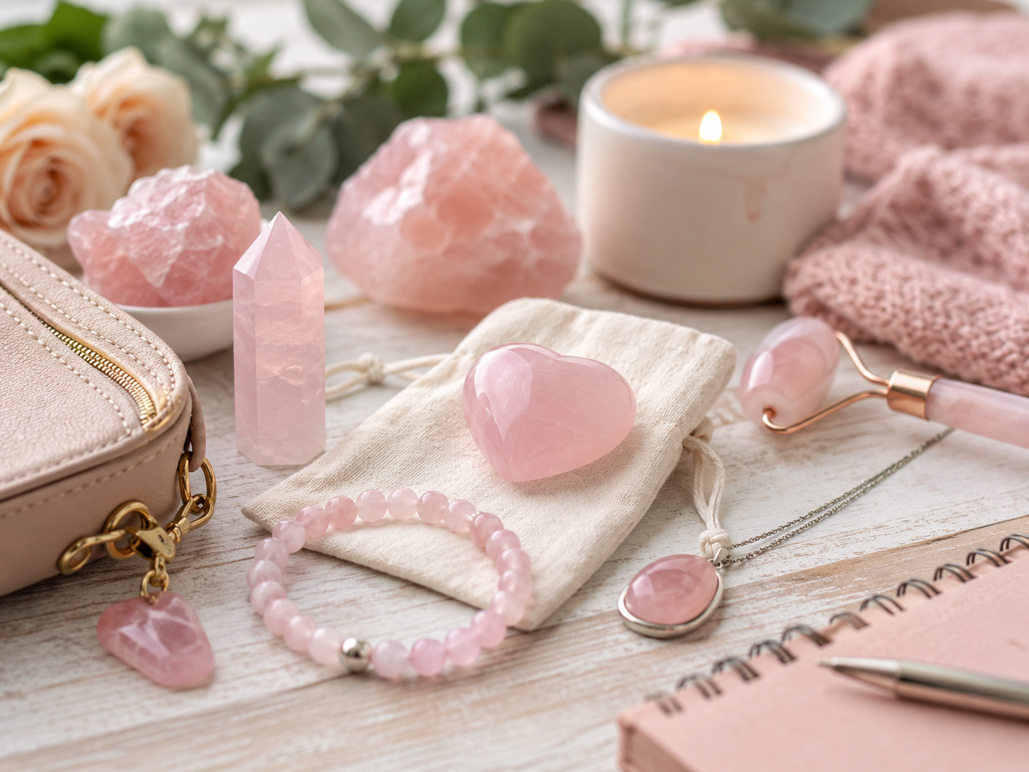 Comment utiliser le quartz rose au quotidien ?