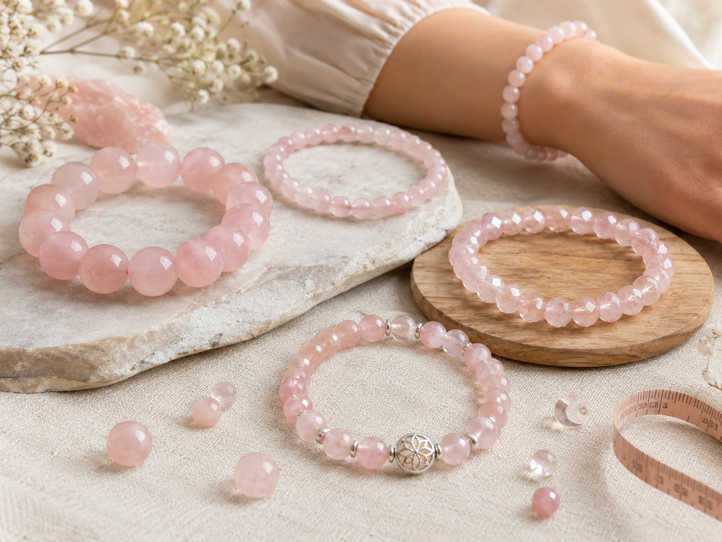 Comment choisir un bracelet en quartz rose ?