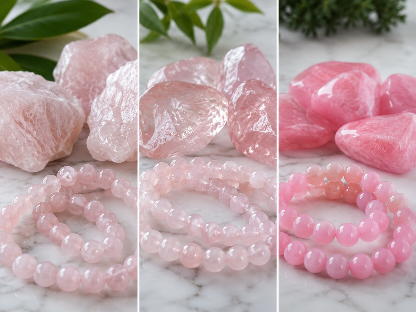Quartz rose naturel, traité ou teinté : comment faire la différence ?