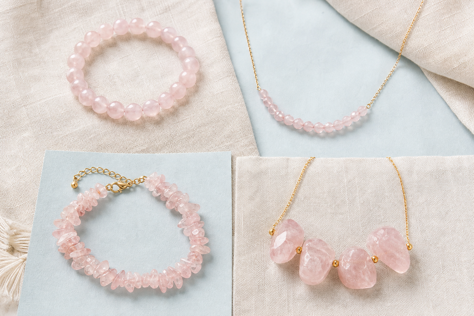 Couleur du quartz rose : comprendre les nuances du rose pâle au rose soutenu