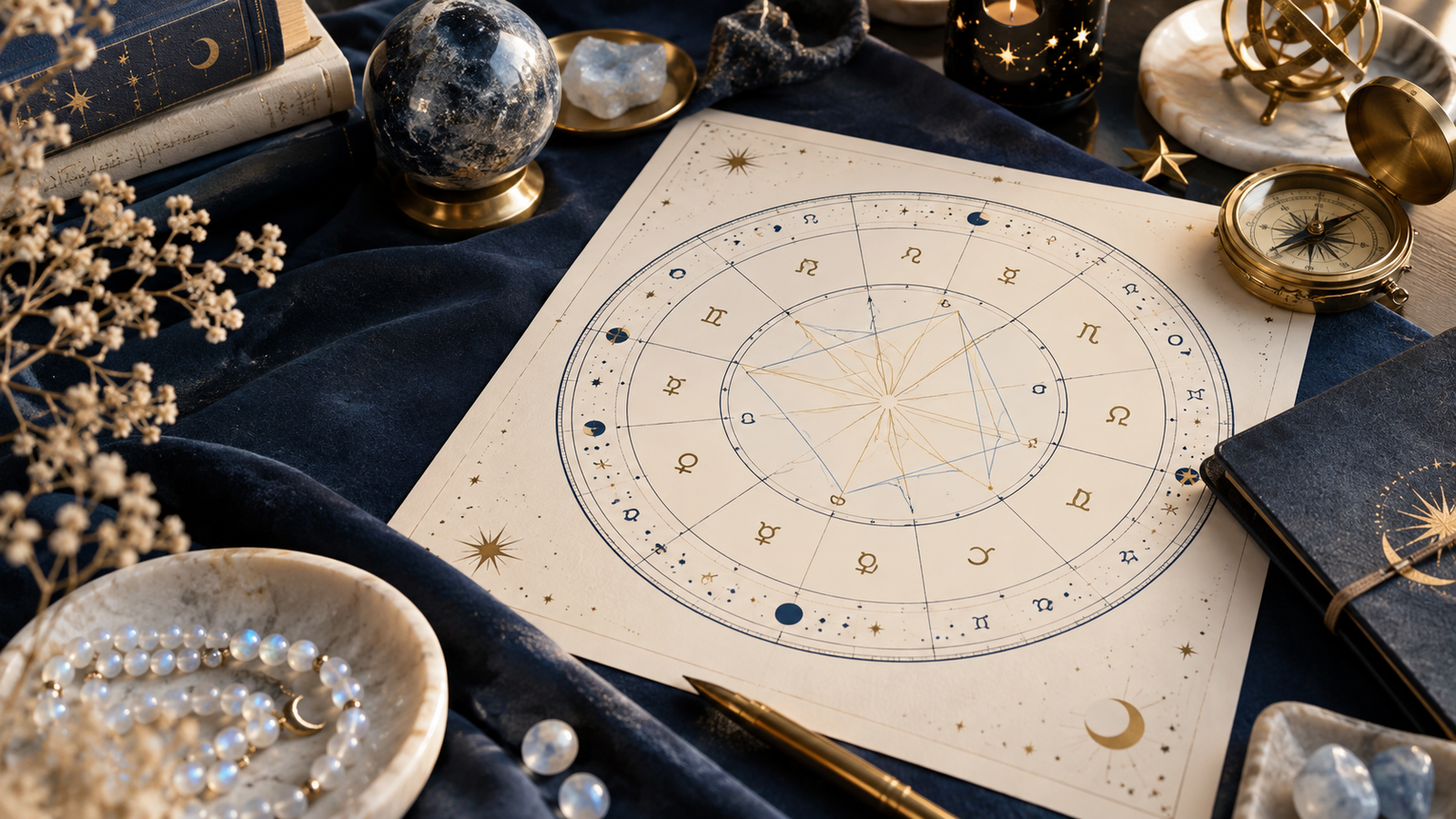 Thème astral et carte du ciel complète